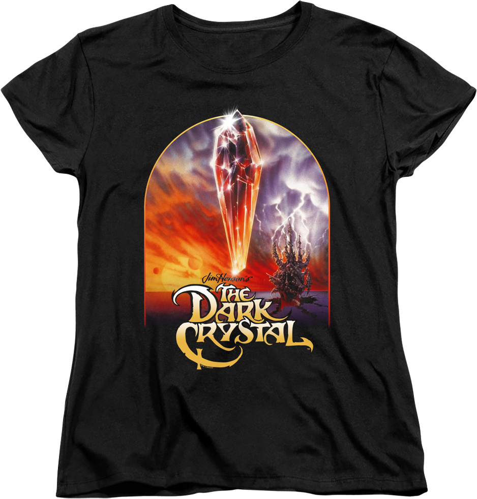 Womens Style B Movie Poster Dark Crystal Shirt