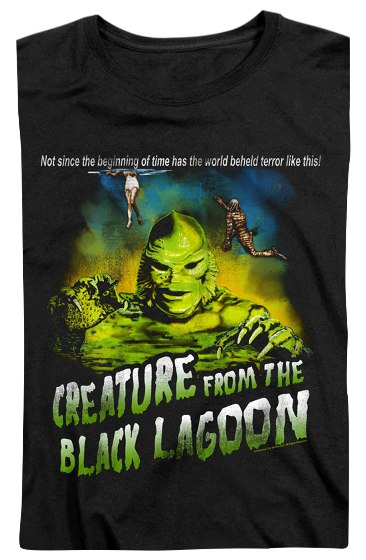 Womens Tagline Creature From The Black Lagoon Shirt product image 2