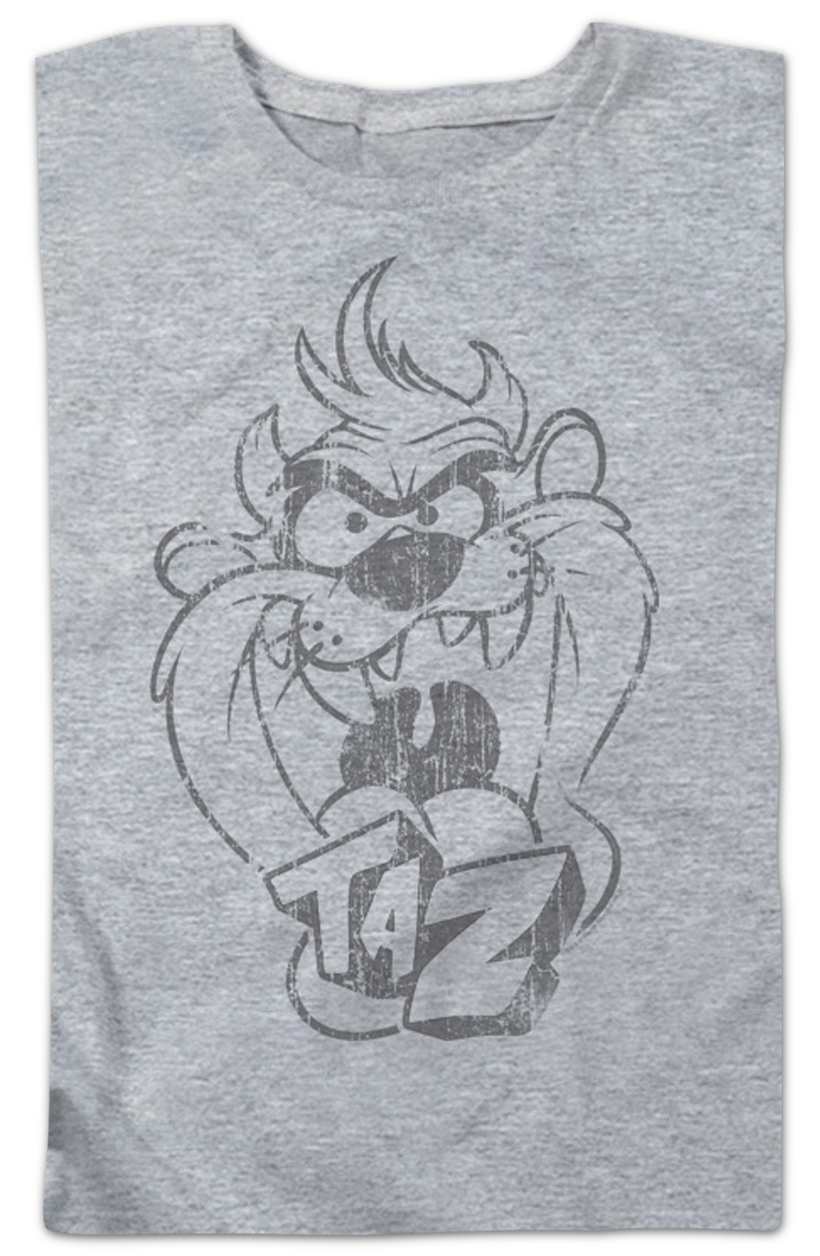 Womens Taz Sketch Looney Tunes Shirt product image 2
