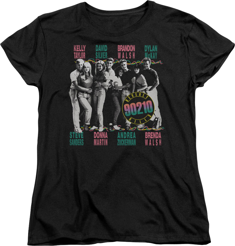 Womens The Cast Of Beverly Hills 90210 Shirt product image 1