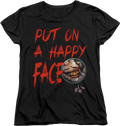 Womens The Joker Put On A Happy Face DC Comics Shirt product image 1