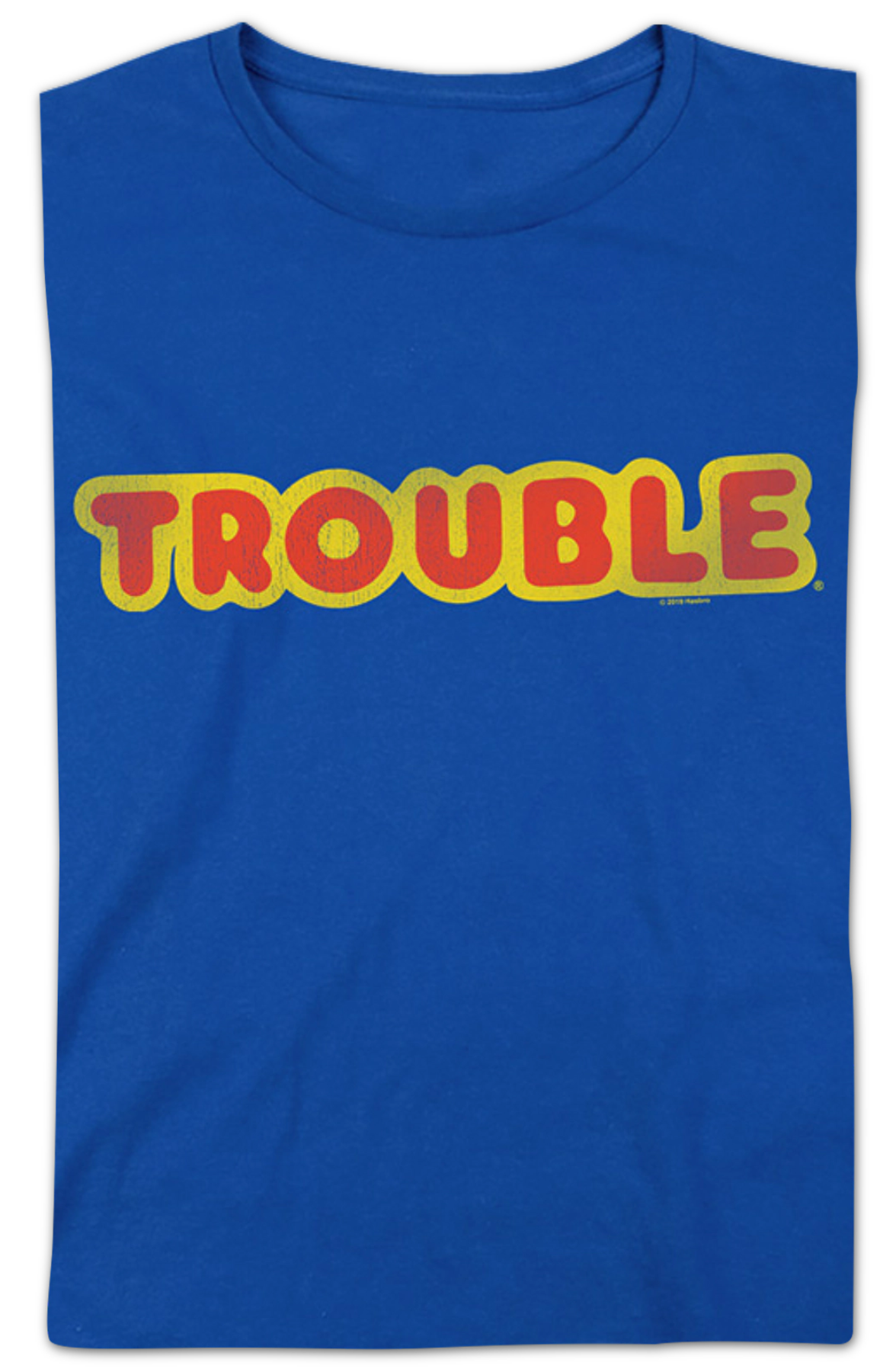 Womens Trouble Logo Hasbro Shirt product image 2