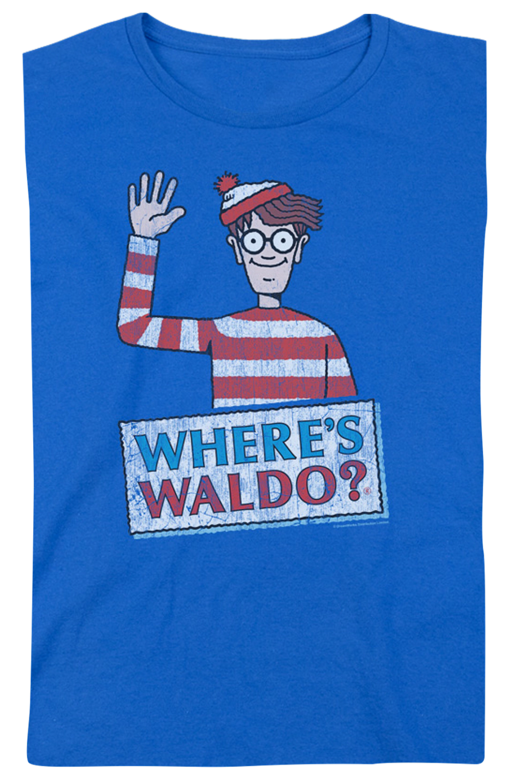 Womens Waving Where's Waldo Shirt product image 2