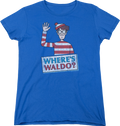 Womens Waving Where's Waldo Shirt product image 1