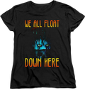 Womens We All Float Down Here IT Shirt product image 1