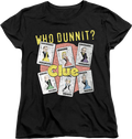 Womens Who Dunnit Clue Shirt product image 1