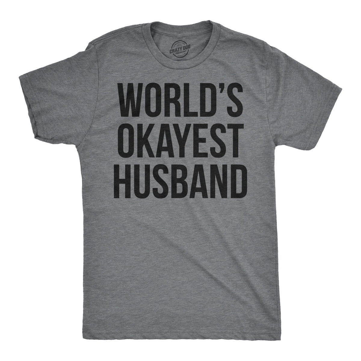 World's Okayest Husband Men's T Shirt product image 1