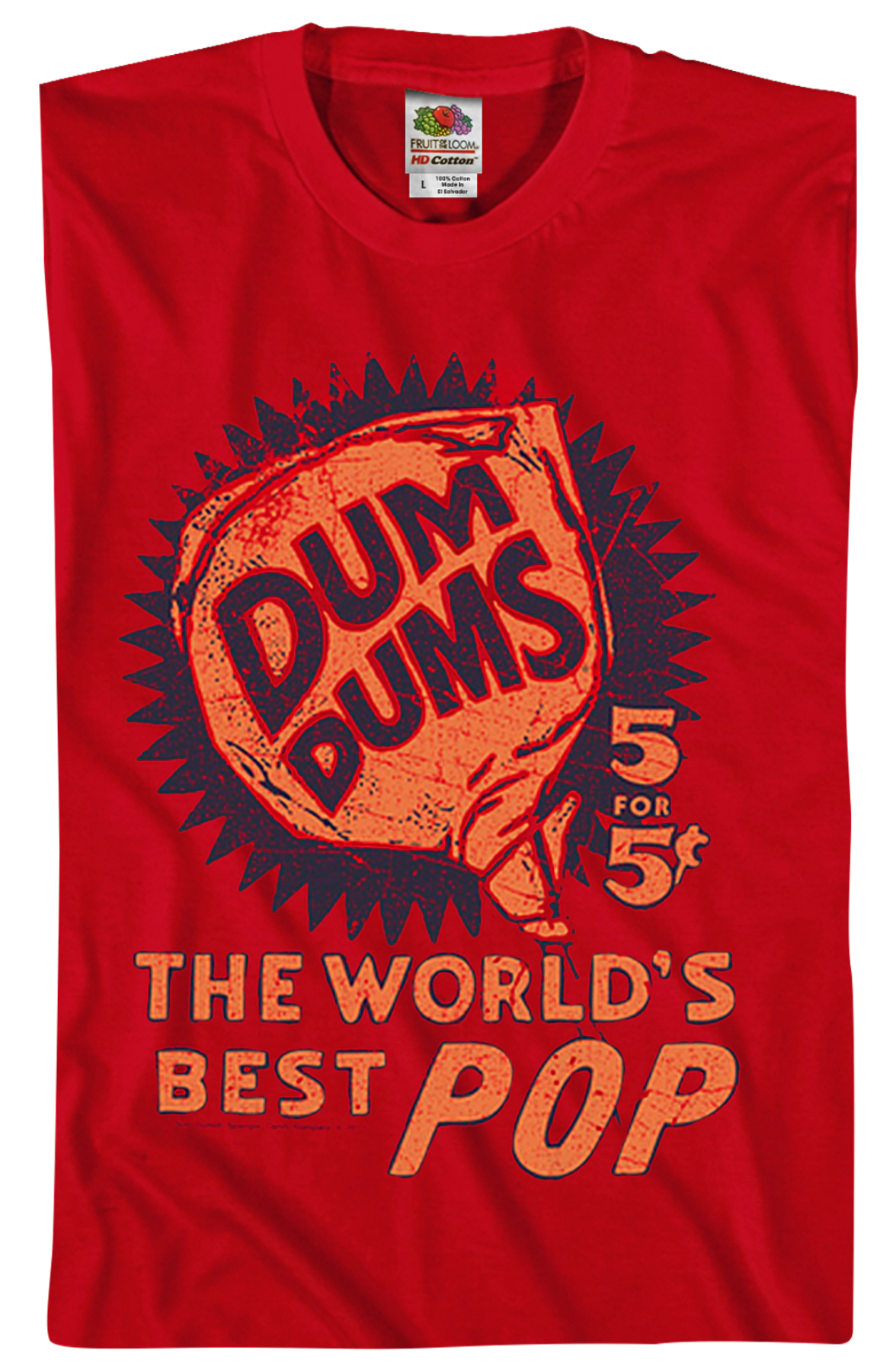 World's Best Pop Dum-Dums T-Shirt product image 2