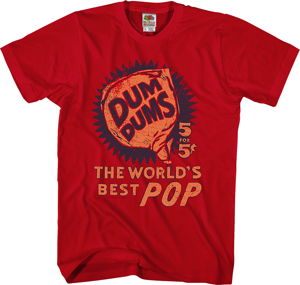 World's Best Pop Dum-Dums T-Shirt product image 1