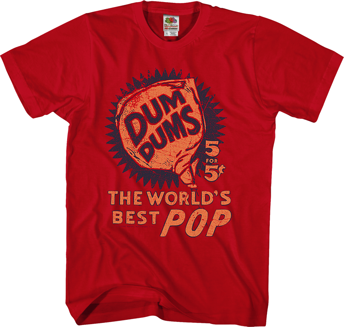 World's Best Pop Dum-Dums T-Shirt product image 1