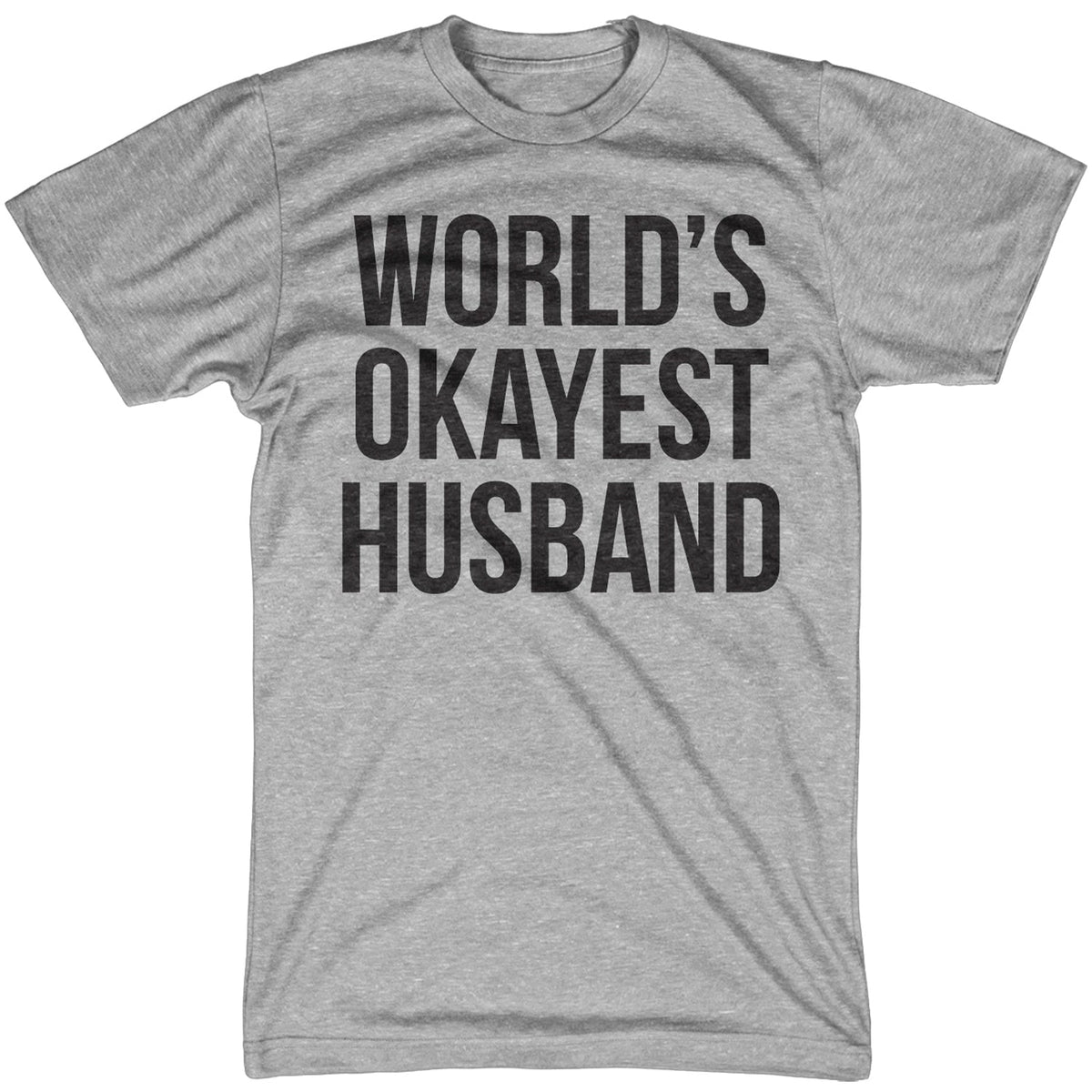 World's Okayest Husband Men's T Shirt product image 4
