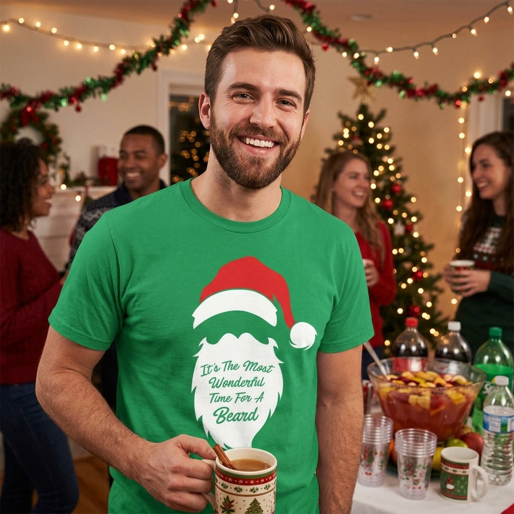Most Wonderful Time For a Beard Men's T Shirt product image 2