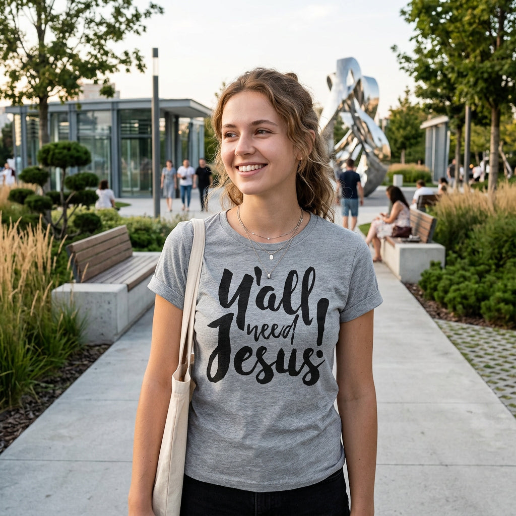 Y'all Need Jesus Women's T Shirt product image 6