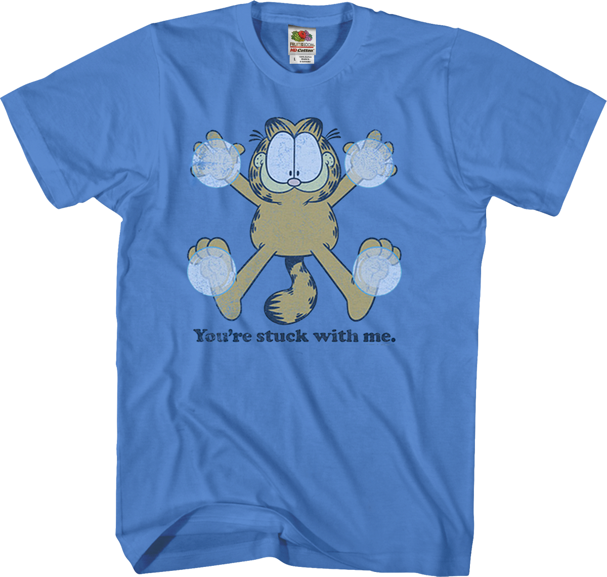 You're Stuck With Me Garfield T-Shirt product image 1