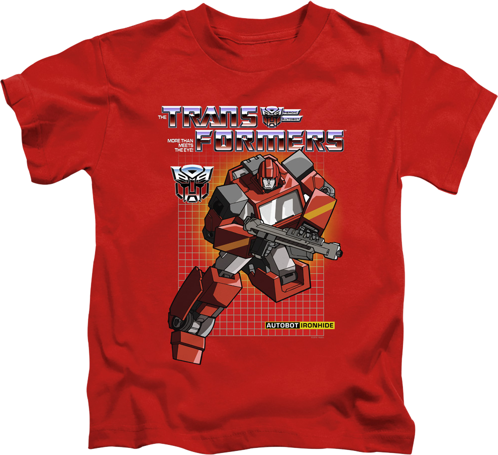 Youth Autobot Ironhide Transformers Shirt product image 1