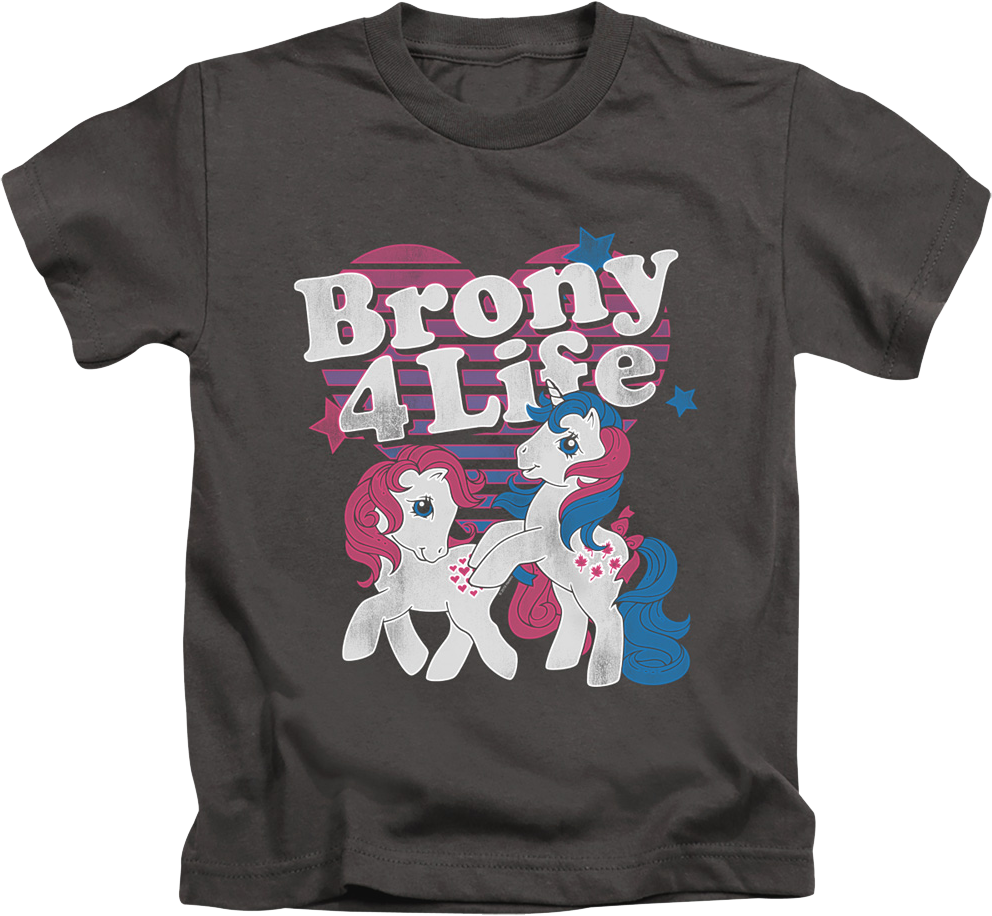 Youth Brony 4 Life My Little Pony Shirt product image 1
