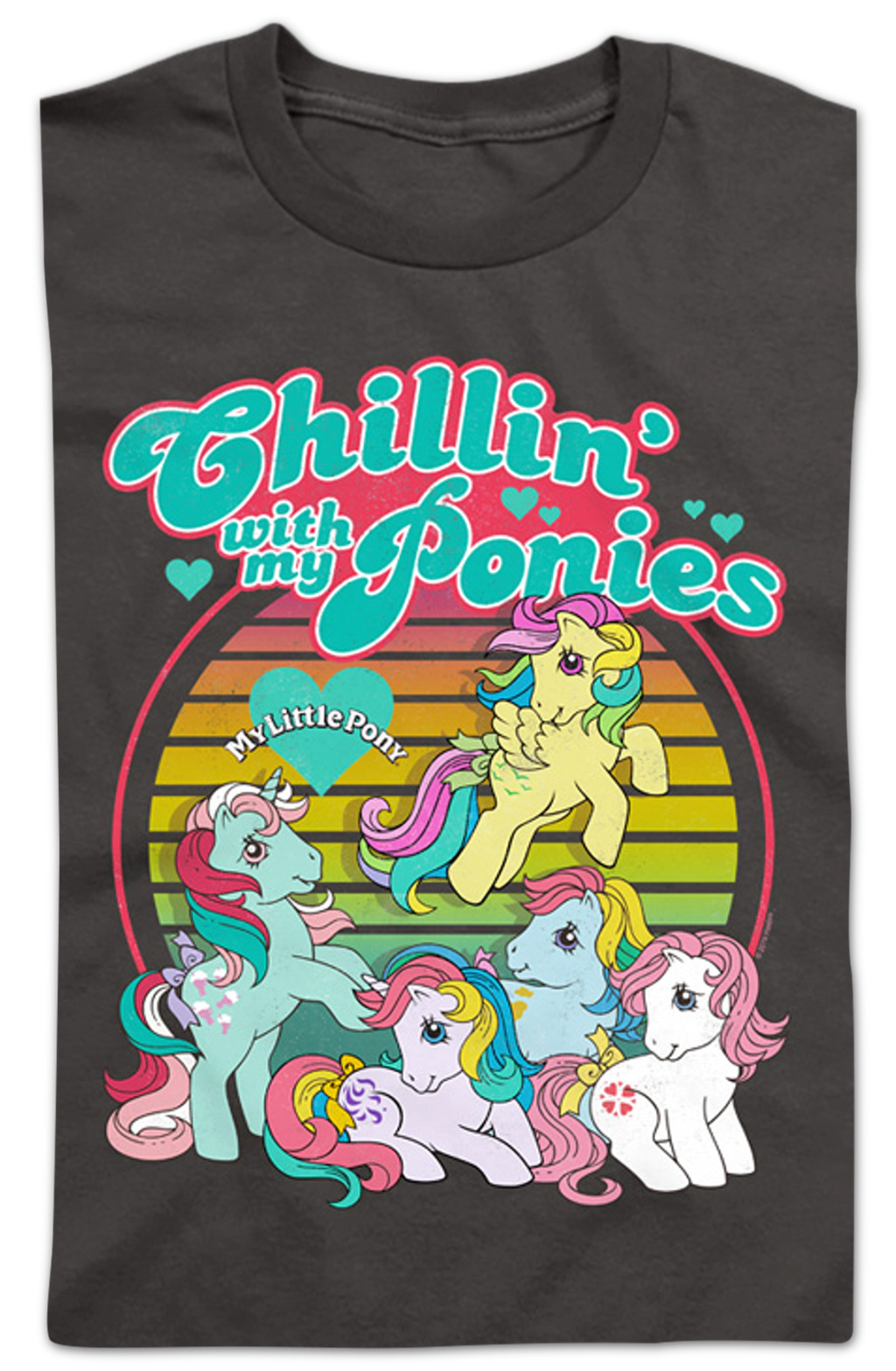 Youth Chillin' With My Ponies My Little Pony Shirt product image 2