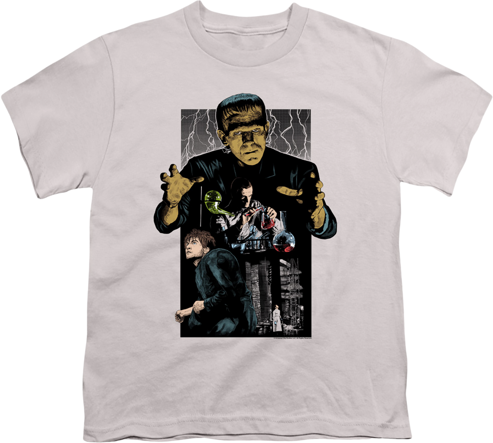 Youth Collage Frankenstein Shirt product image 1