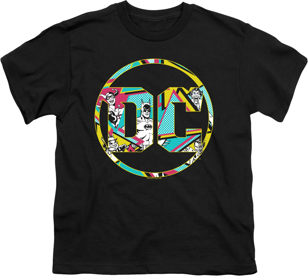 Youth DC Comics Collage Batman Shirt product image 1