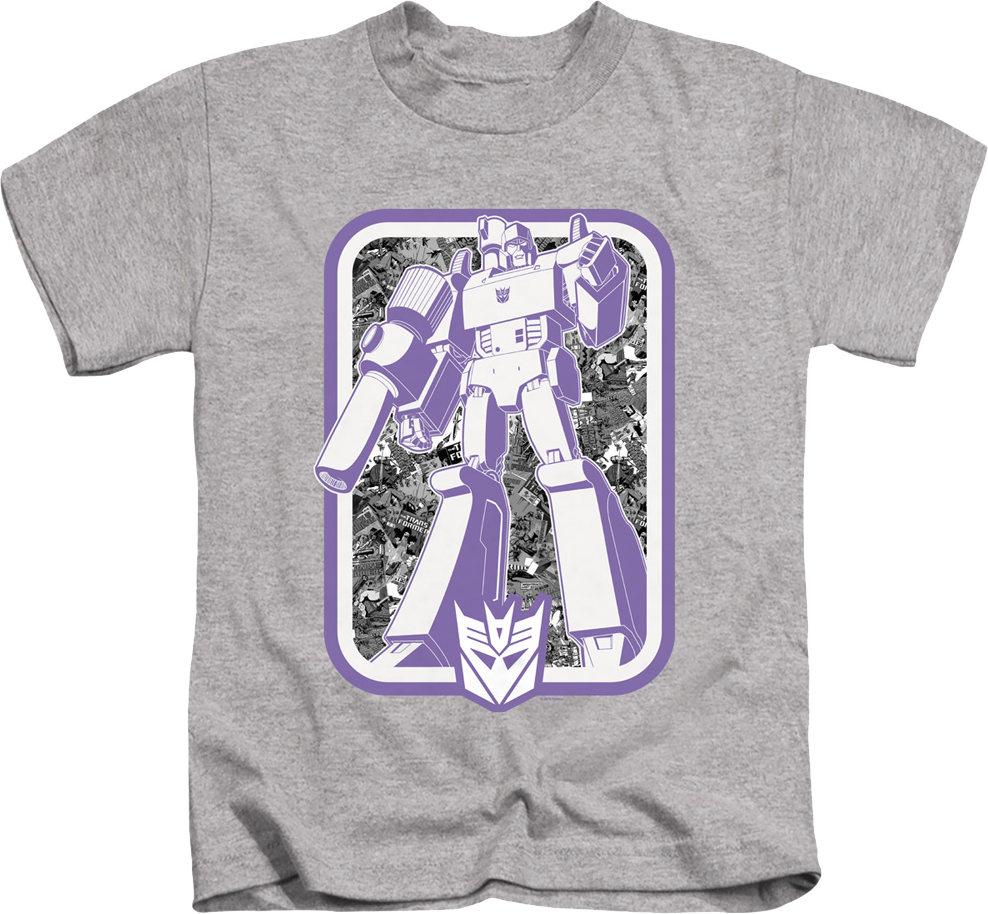 Youth Decepticons Leader Megatron Transformers Shirt product image 1