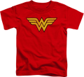 Youth Distressed Logo Wonder Woman Shirt product image 1