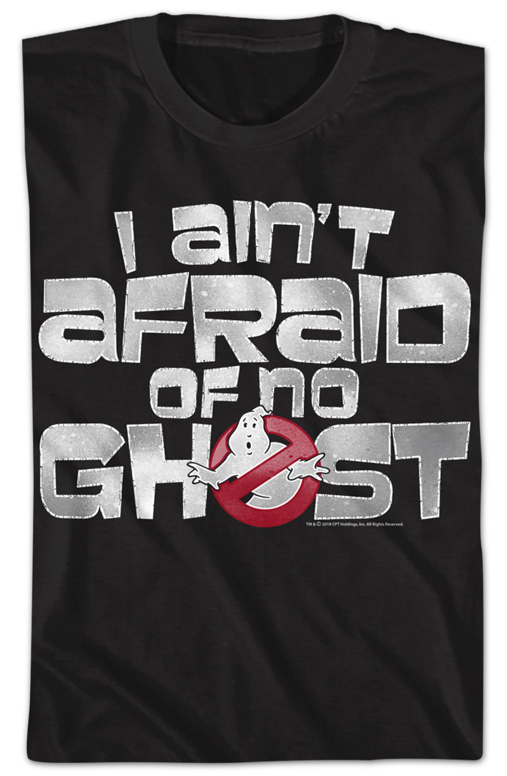 Youth Ghostbusters I Ain't Afraid Of No Ghost Shirt product image 2