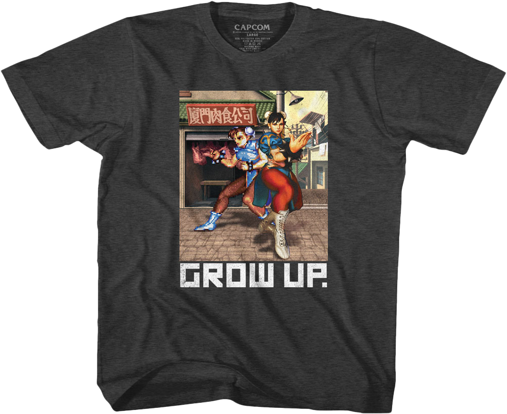 Youth Grow Up Street Fighter Shirt product image 1