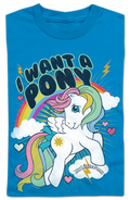 Youth I Want A My Little Pony Shirt product image 1
