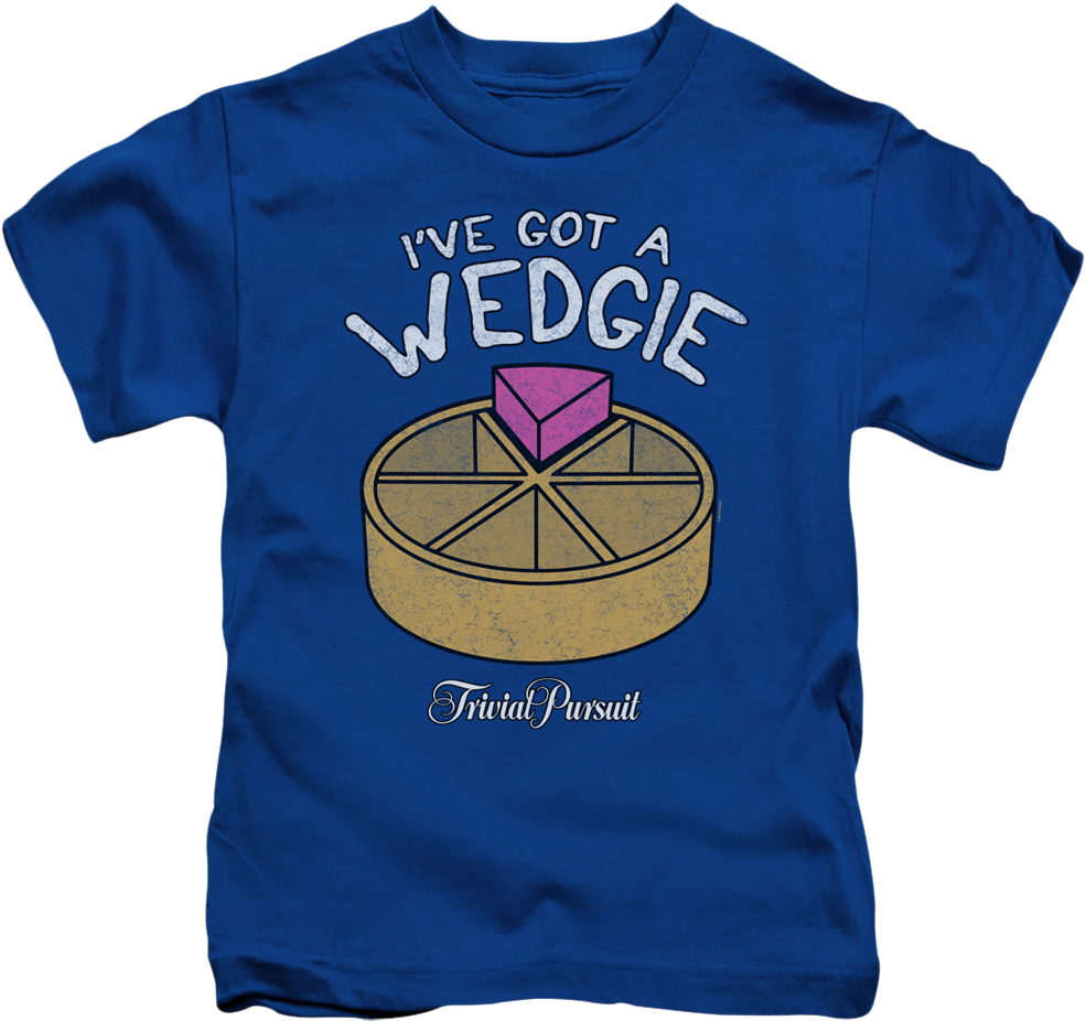 Youth I've Got A Wedgie Trivial Pursuit Shirt product image 1