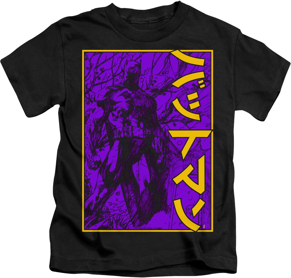 Youth Japanese Batman Shirt product image 1