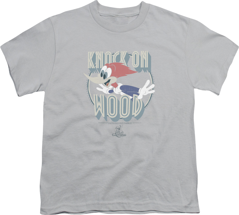 Youth Knock Woody Woodpecker Shirt product image 1