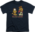 Youth Night Of The Drooling Pumpkins Garfield Shirt product image 1