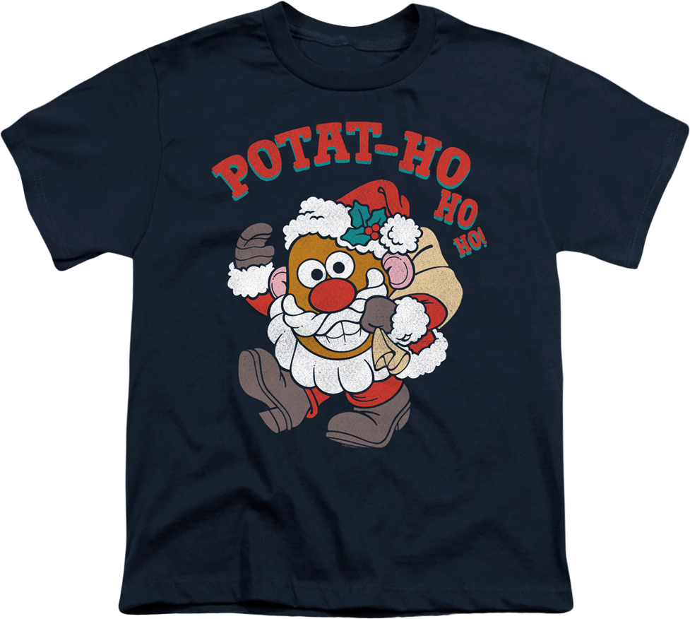 Youth Potat-Ho-Ho-Ho Mr. Potato Head Shirt product image 1