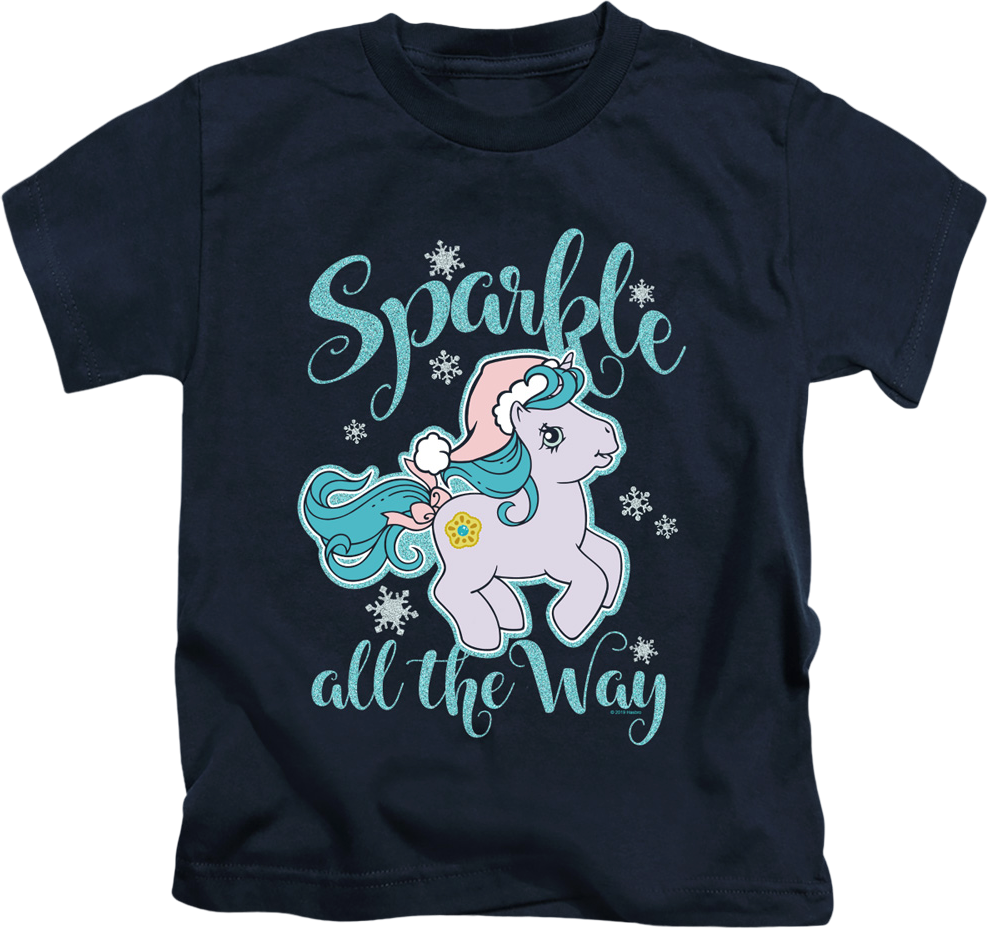 Youth Sparkle All The Way My Little Pony Shirt product image 1