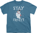 Youth Stay Frosty The Snowman Shirt product image 1
