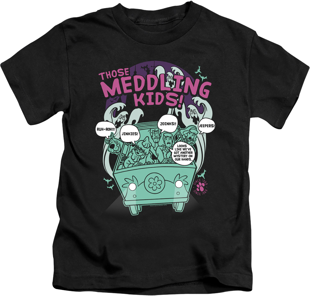 Youth Those Meddling Kids Scooby-Doo Shirt product image 1