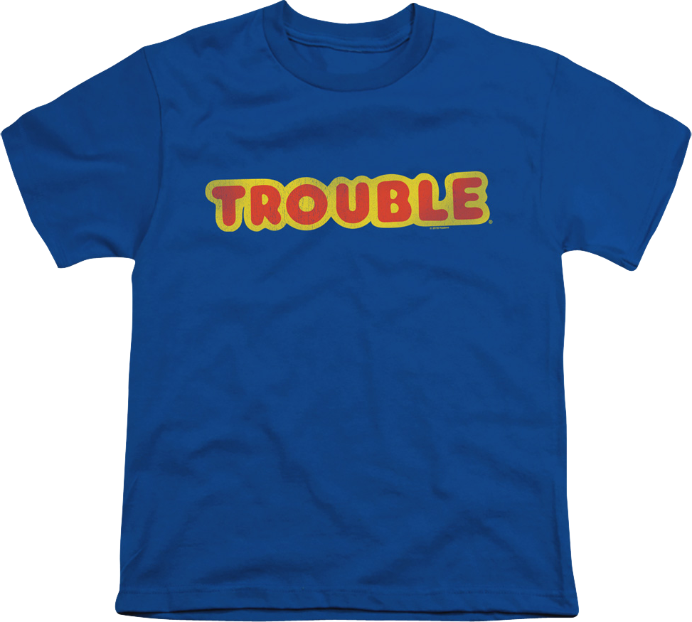 Youth Trouble Logo Hasbro Shirt product image 1