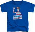 Youth Waving Where's Waldo Shirt product image 1